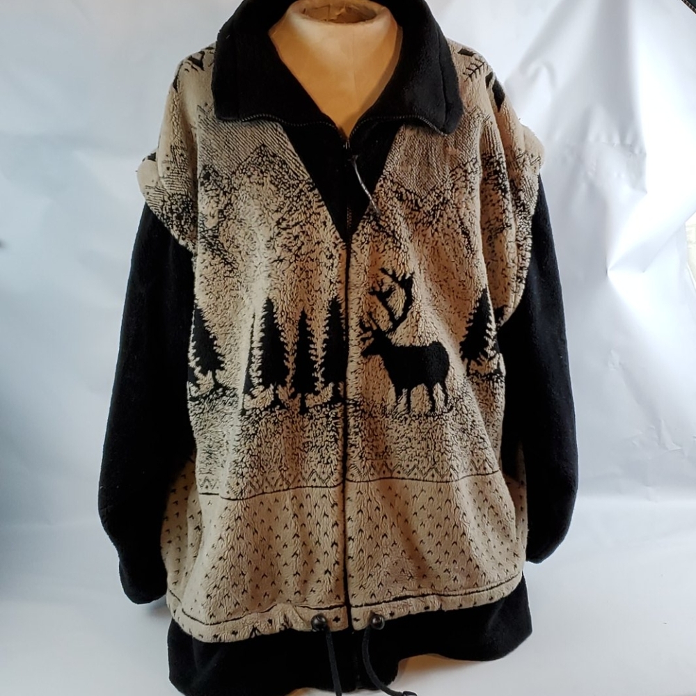 Denali size Large women's barn jacket Coat fleece